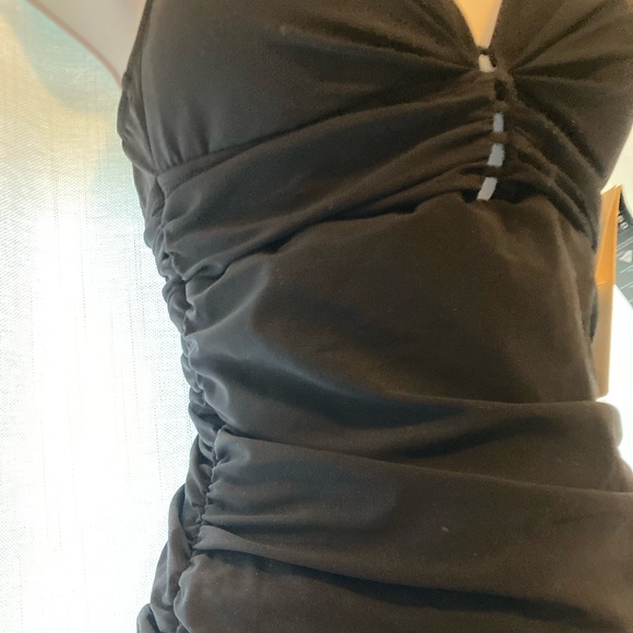 Gotten Black Ruched Tankini - Picture 5 of 7